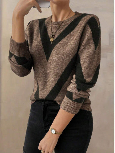 Women's Autumn Crew Neck Sweater