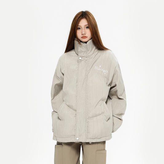 Men's Cotton Clothes Personality Thickening Warm Bread Coat