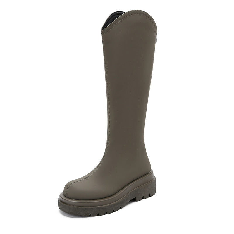 Big Tube Waist Fat Girl Plus Size Women's Boots