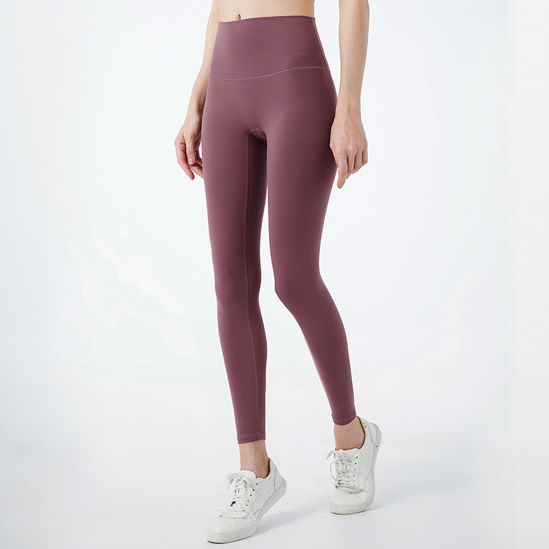 Sports Fitness Pants Women's Nude High Waist Buttocks