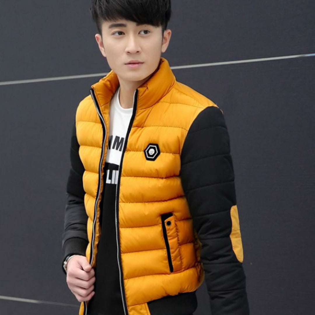 Men's Short Cotton-padded Coat Fleece-lined And Thickened New Style For Winter