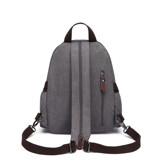 Men's And Women's Fashionable And Casual Canvas Shoulder Bag