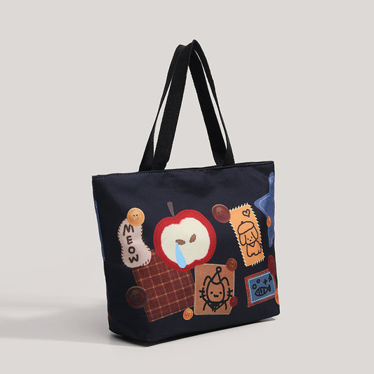 Womens Stylish Casual High-capacity Canvas Bag