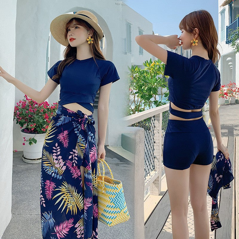 Slimming Hugging Sexy Bikini Swimsuit Three Piece Set