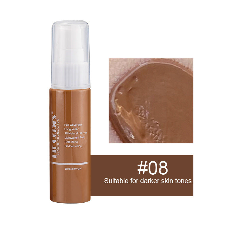8-Color 30ml Matte Foundation Lotion