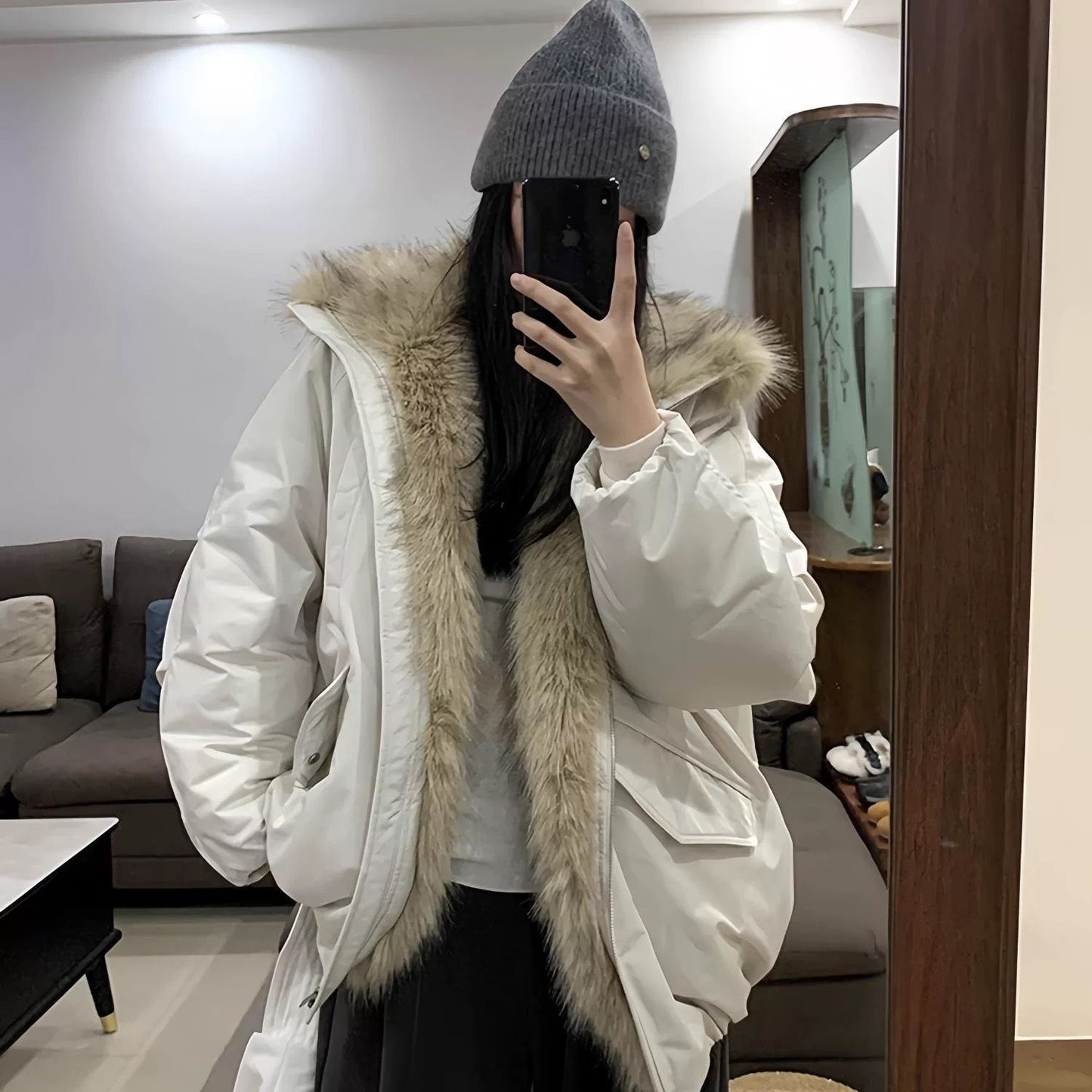 Cotton-padded Jacket For Warmth And Fashion
