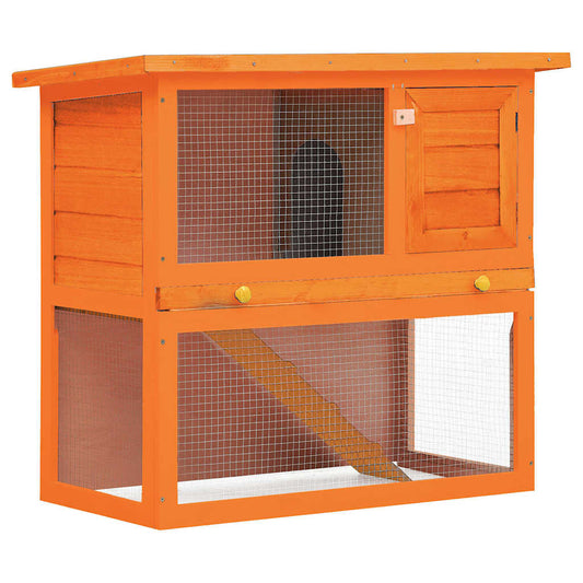 Rabbit hutch, small animal house, rabbit hutch with 1 door, rabbit hutch 1