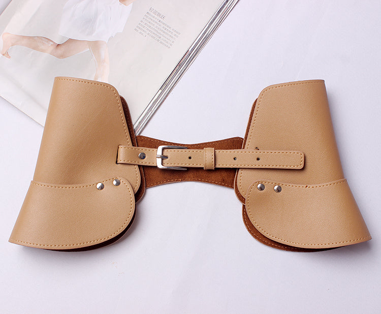 Fashion Girdle, Retro Was Thin, Wide Belt, All-match Waist