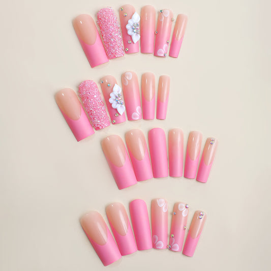 Women's Fashion Personality French Nail Stickers