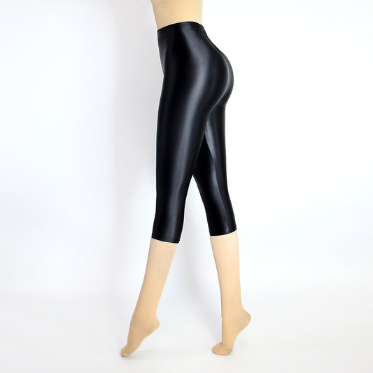 Women's High Stretch Sports Cropped Leggings