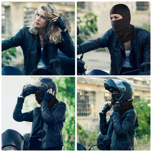 Skimaske Unisex Balaclava Motorcykel Stilfuld Og Let Beskyttende Støvskjold