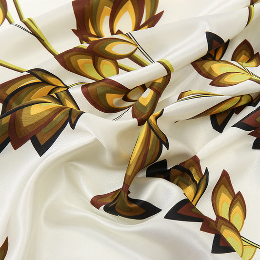 Simple And Elegant Plant Flower Large Square Scarf