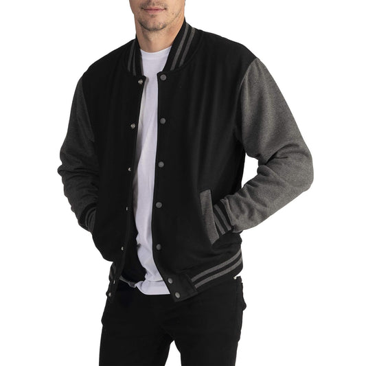 Men's Sweater Fleece Cardigan Coat Button Zipper Casual All-matching Jacket