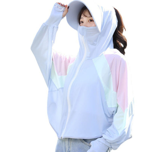 Ladies Outdoor Cycling Cape Sun Protection Clothing