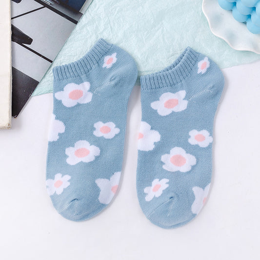 Women's Fashion Low Top Shallow Invisible Socks