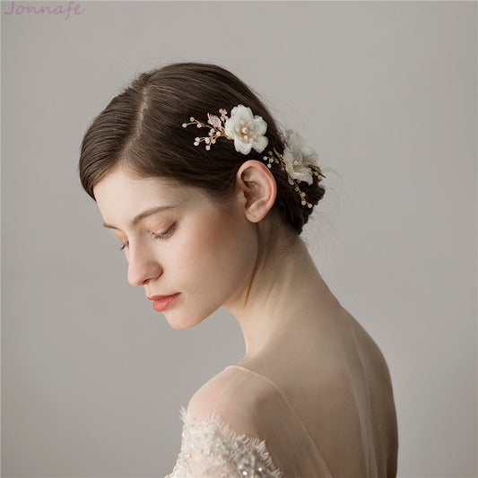 Women's Chiffon Flower Hairpin Suit