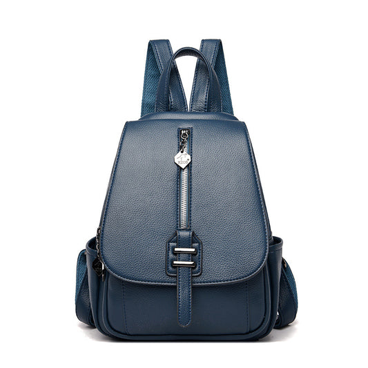 Soft Leather Ladies Backpack Practical And Fashionable Travel