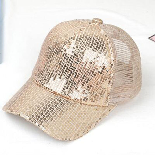 Children's Hat Performance Sequin Baseball Cap