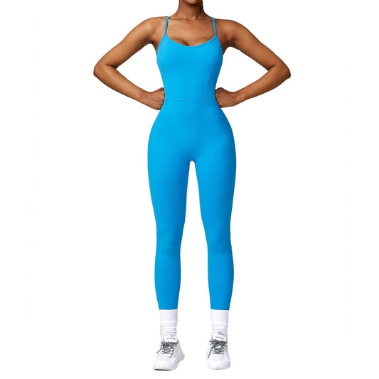 Beauty Back Yoga One-piece Sports Fitness Tights