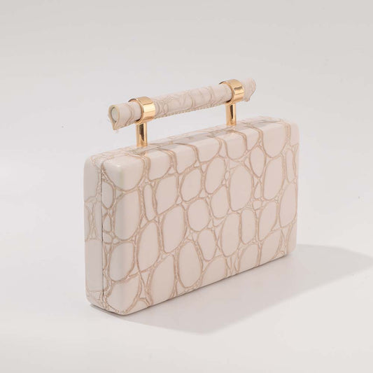 PU Gold-shaped Fashionable Crossbody Or Shoulder Bag
