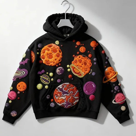 Mode Afslappet Trykt Polyester Sweater