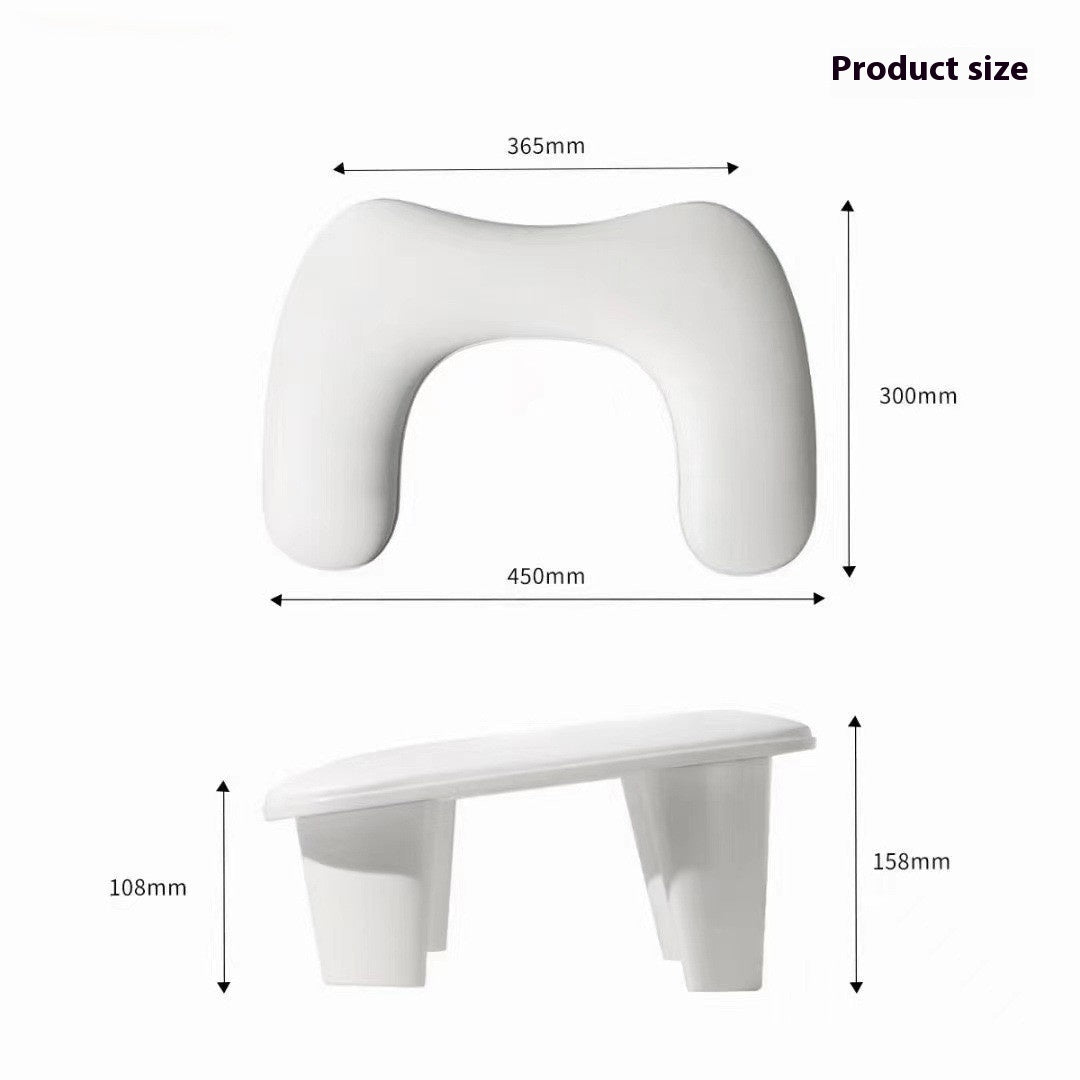 Portable Removable Bracket For Two-hand Nail Pillow