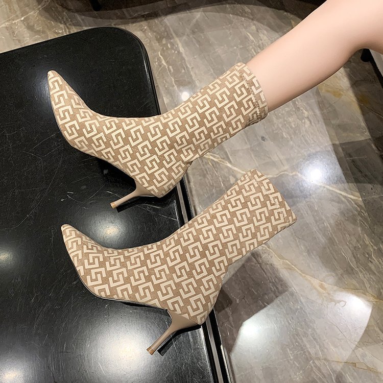 Women's Fashion Big Brand Style Pointed Toe Fashion Boots