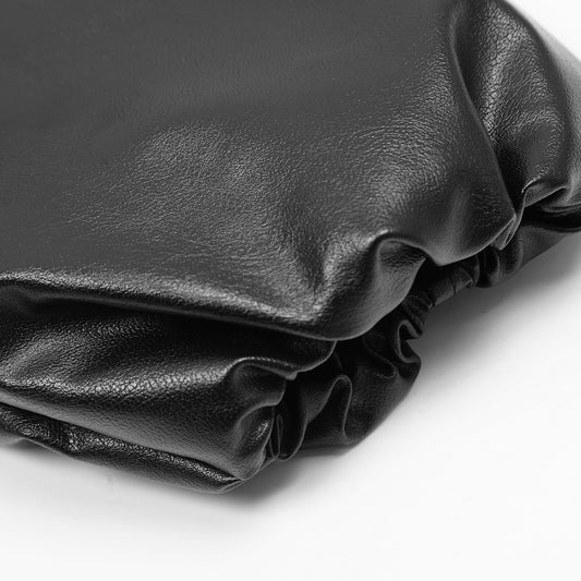 American Retro Vibe Heavy Industry Hooded Leather Coat