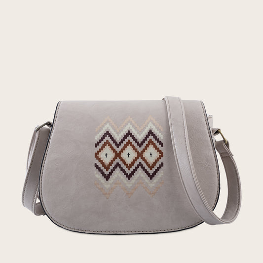 European And American Retro Saddle Messenger Bag