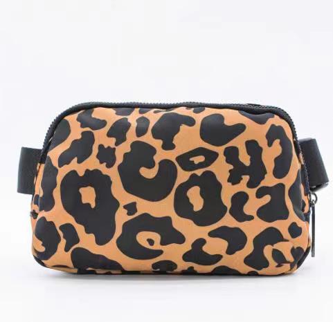 Outdoor Fashionable And Versatile Zipper Sports Waist Bag