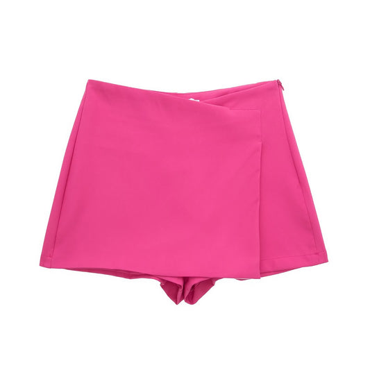 Women's High Waist Asymmetric Shorts