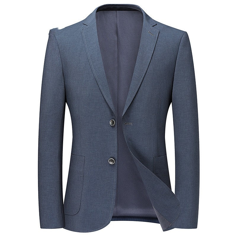 Spring And Autumn Thin Men's Suit Non-ironing Slim Fit