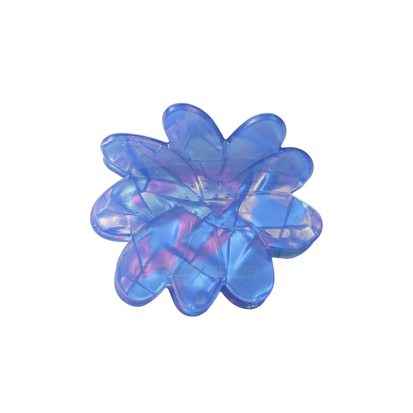 Ins Style Colorful Blue Flower Hair Clip