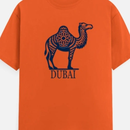 Summer Loose Short Sleeves T-shirt Men's And Women's Round Neck