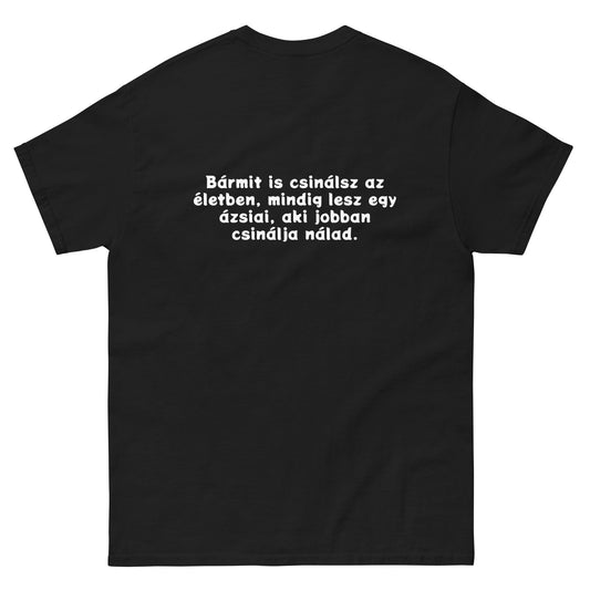 Men And Women Couple Solid Color White Printed T-shirt For Figure Advertising Shirt