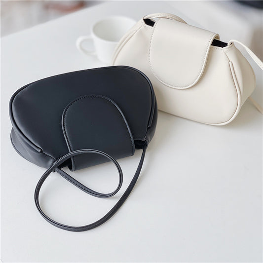 Handbag Irregular Oval Underarm Bag