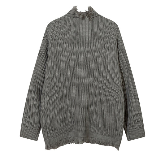 Bf Lazy Sweater Cat Beard Knitted Cardigan