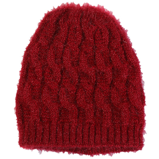 Ladies Fashion Fleece Thick Warm Hat