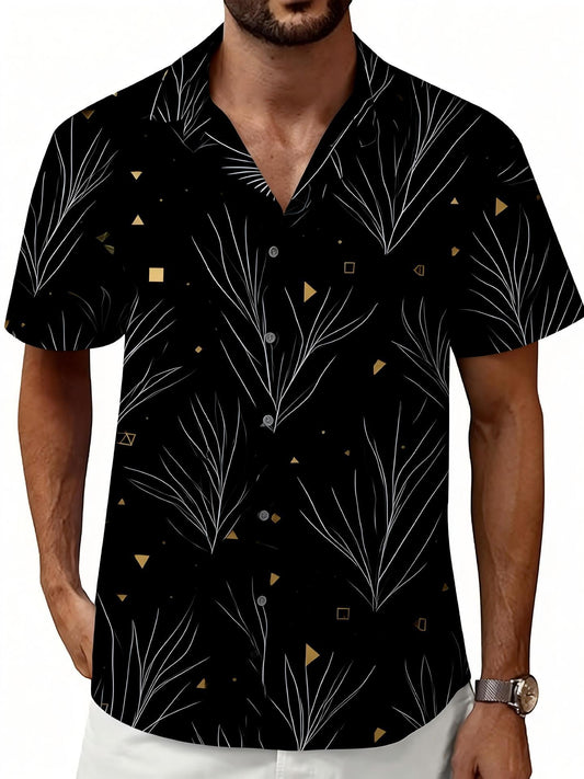 Men's Printed Casual Fashion Short-Sleeve