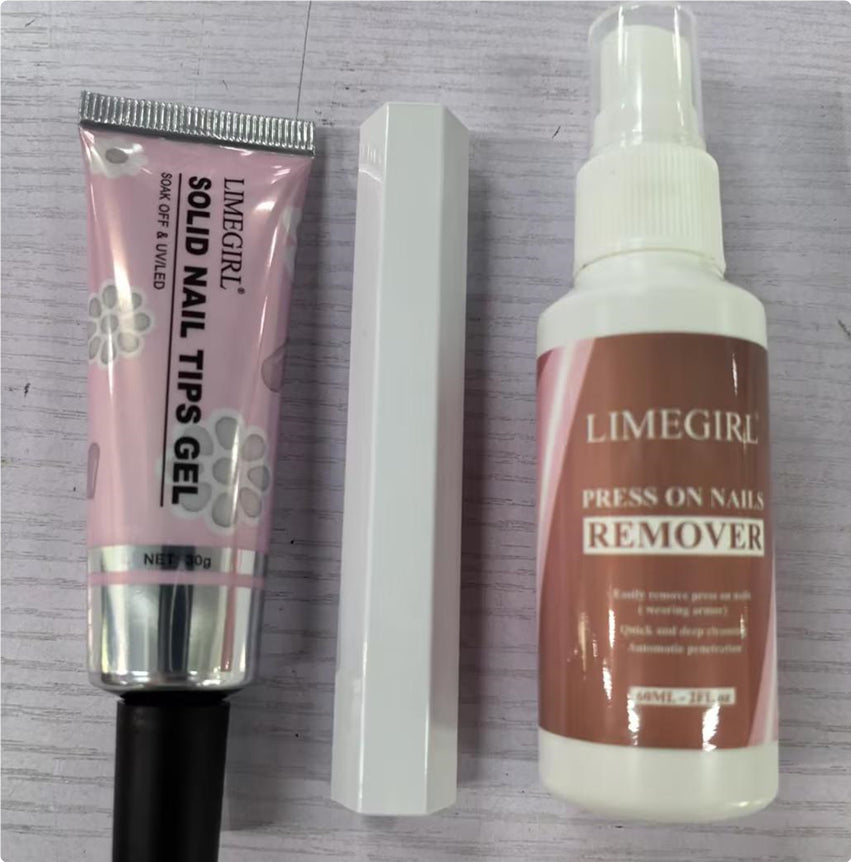 Manicure Solid State Nail Tip Wear Nail Glue