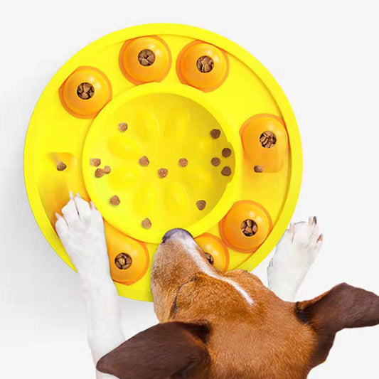 Dog Puzzle Toys Slow Feeder Interactive Dog Toys Treat Dispenser For IQ Training Treat Dispenser For Large Dogs Dog Treat Puzzle