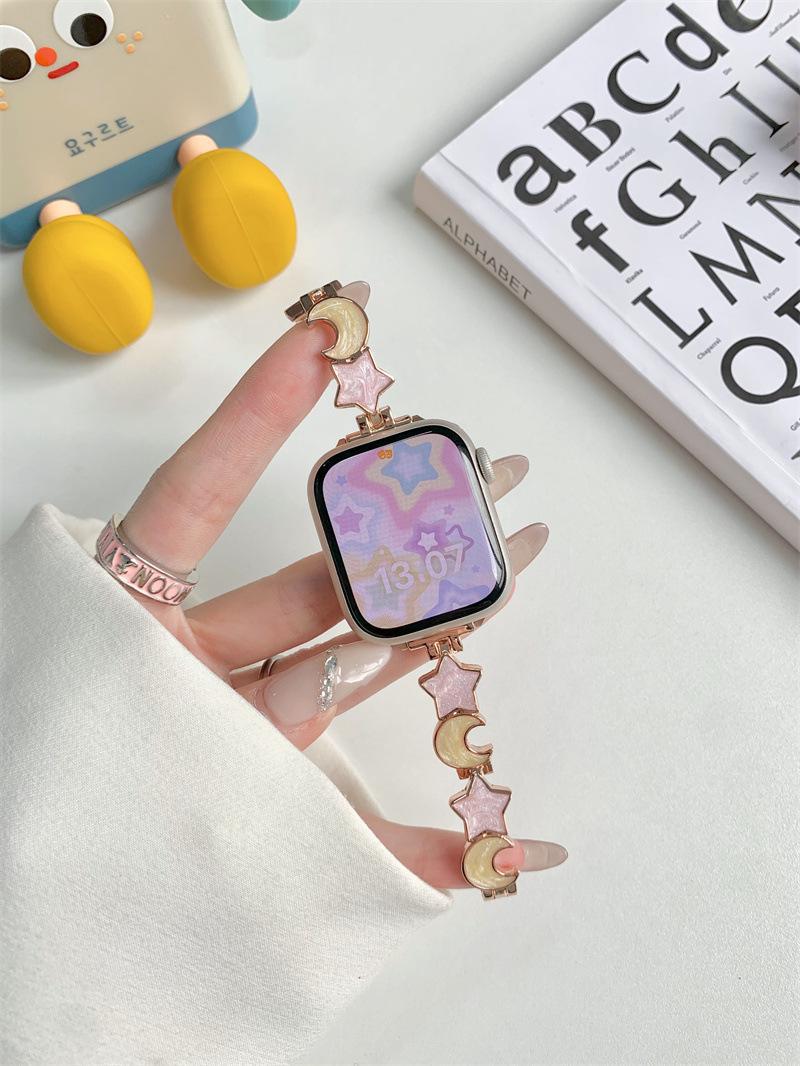 Applicable Strap For Xingyue Metal Chain Iwatch