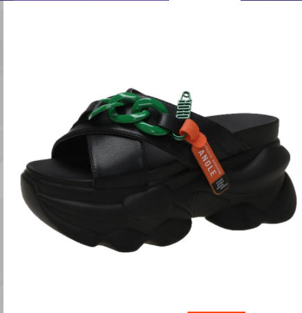 Sponge Cake Thick Bottom Small Children's Sandals