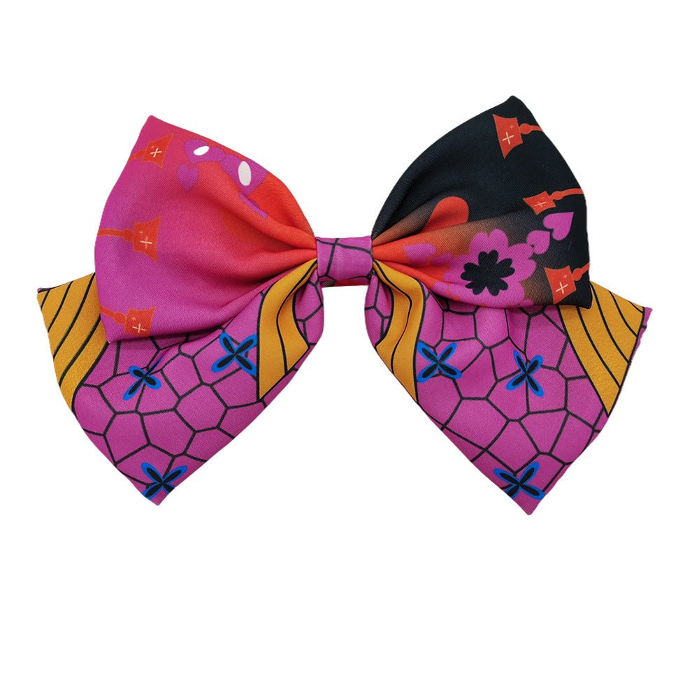 Anime Cartoon Chiffon Hair Accessories Bow
