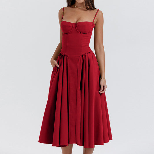 Waisted Camisole Dress Women