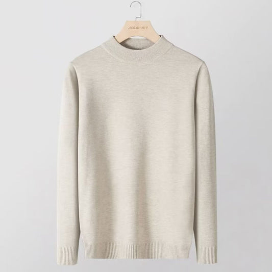 Knitted Base-Layer Casual Men's Wholesale Tops