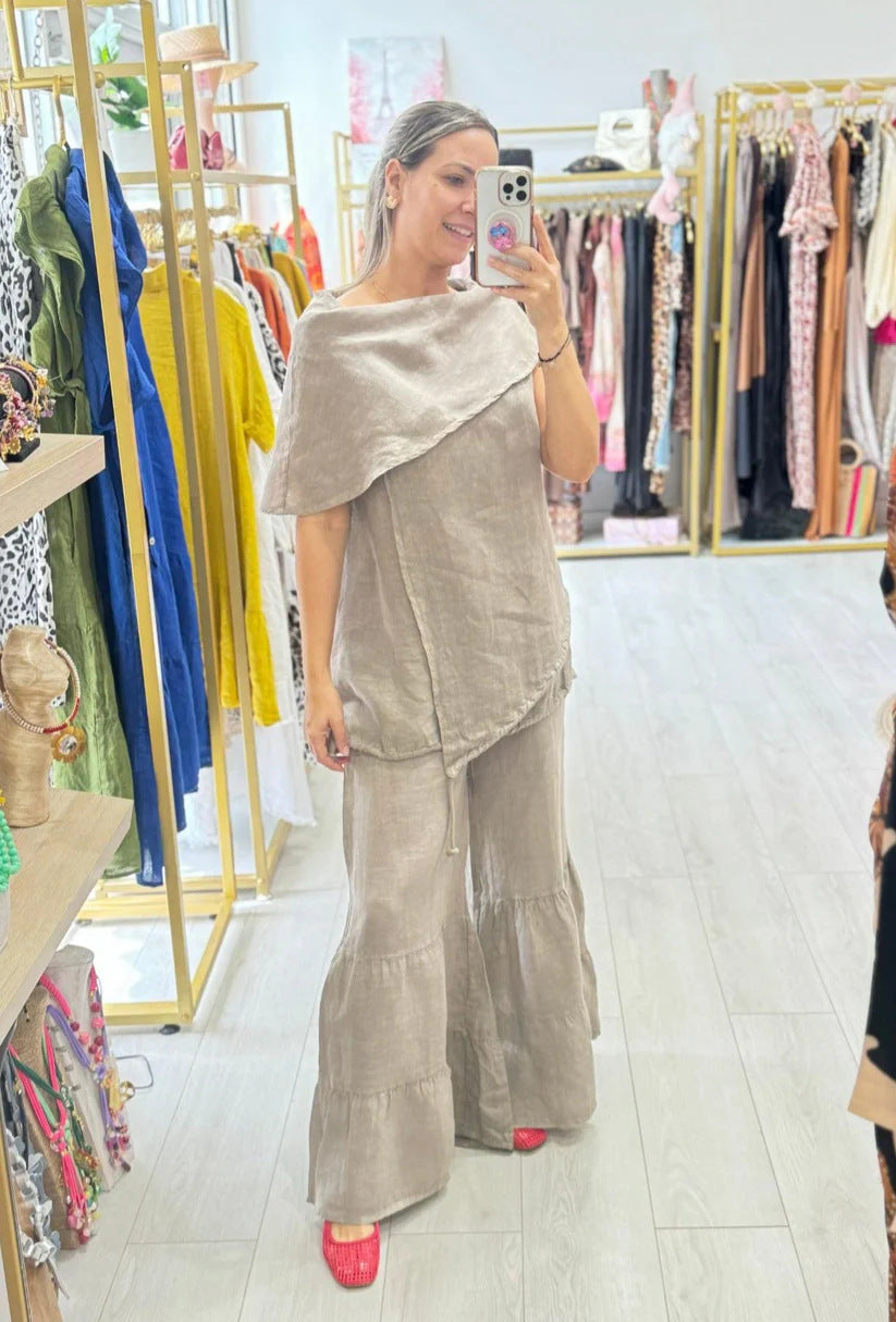 Women's Fashion Casual Loose Sleeveless Suit
