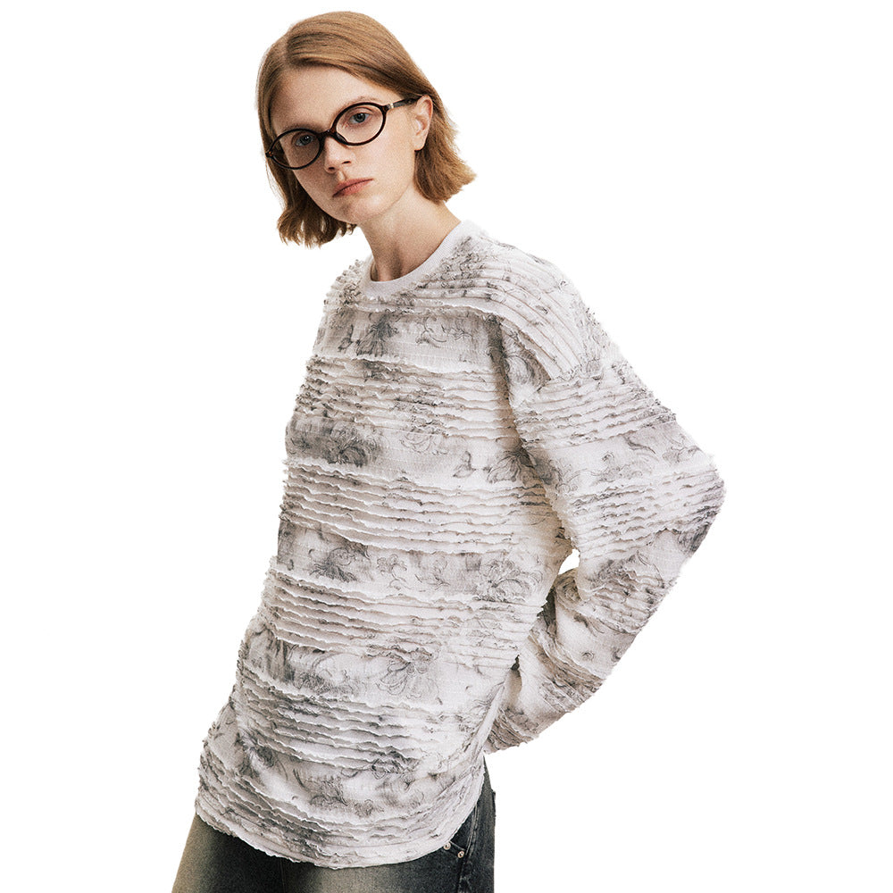 Men's Lace Design Casual Top