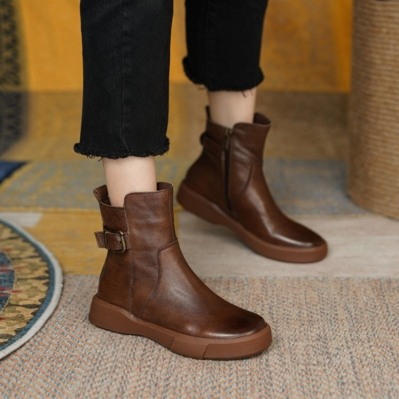 Platform Martin Plus Size Women's Boots