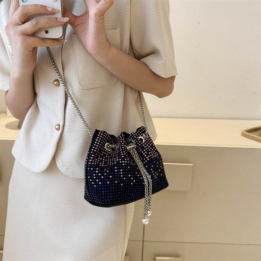 New Light Diamond Skulder Crossbody Taske